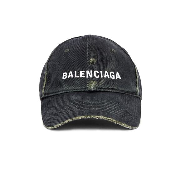 Balenciaga 'Classic' Green Cap Size L - Picture 1 of 6